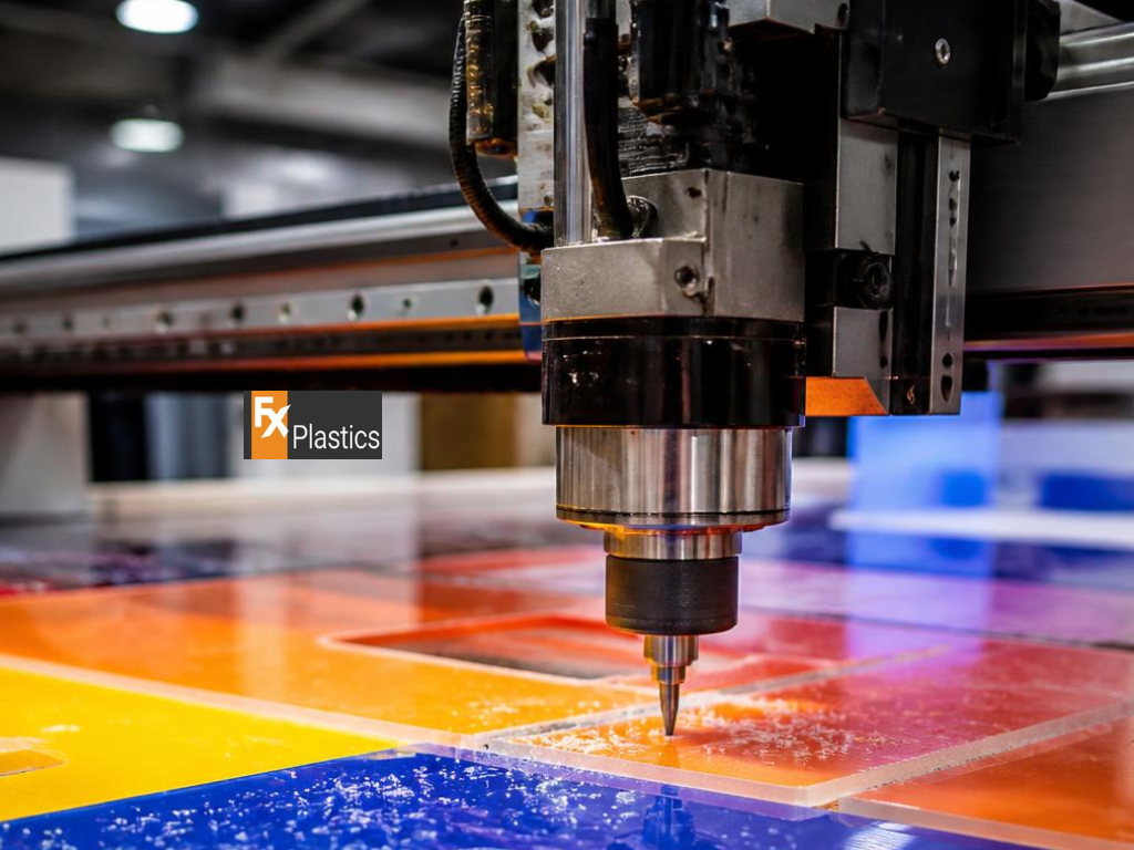 Different acrylic and Perspex sheets arranged by thickness and colour for CNC cutting and fabrication. CNC Cutting Services Western Sydney
CNC saw cutting, Laser Cutting Western Sydney, Acrylic Laser Cutting Sydney, cnc cutting services, CNC laser cutting, laser cut acrylic, laser cutting Sydney